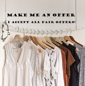 Make me a Fair Offer! I will accept.